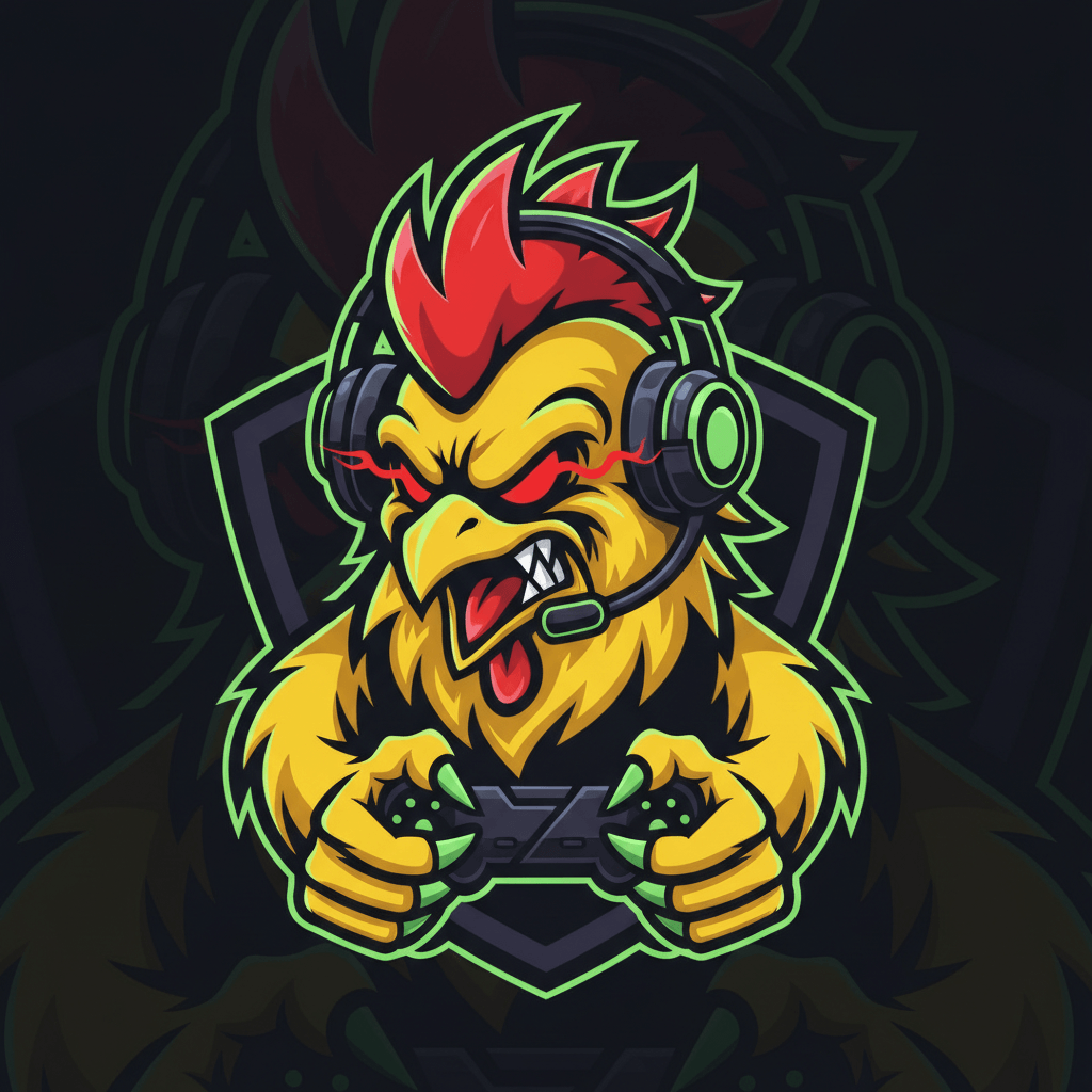 CluckFrag Mascot
